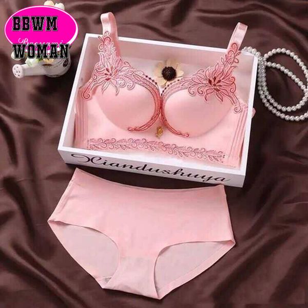 

seamless and rimless underwear beautiful flower lace floral bra lingerie brassiere zo877 c1212, Black;white