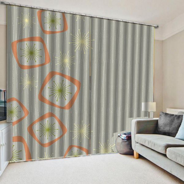 

modern home decoration blackout 3d curtain stereoscopic grey blackout curtains dandelion curtain