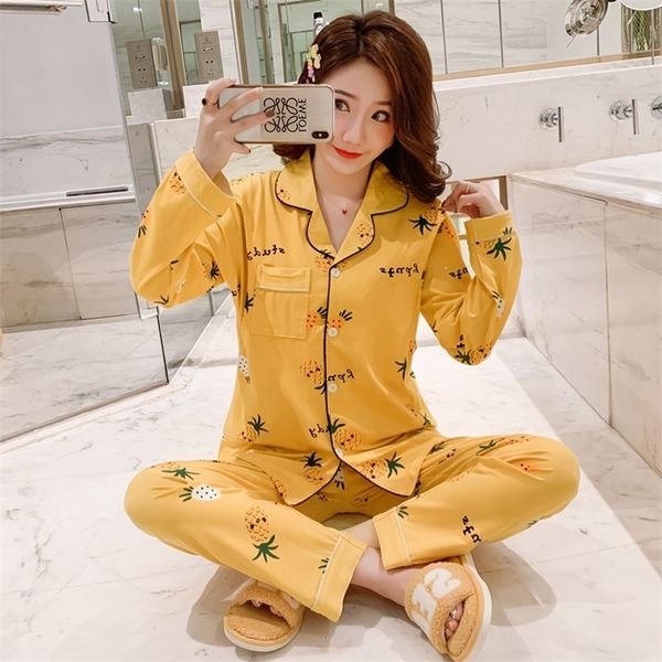 

2020 autumn pregnant women nusing sets print maternity breastfeeding pajamas winter pregnancy nightwear suits maternal clothes lj201114, White