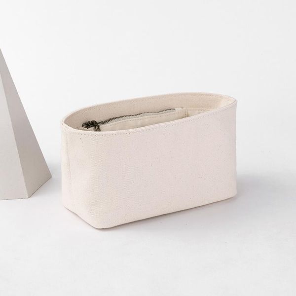 

cosmetic bags & cases canvas bag middle bucket liner female japan and south korea ultra-light basket finishing lined support