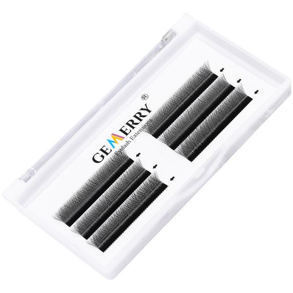 

premade volume fans w shape lashes new eyelash extensions makeup natural mink bushy cross individual lashes volume false eyelash