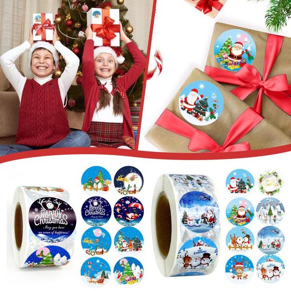 

christmas decoration stickers merry christmas stickers pack sticker holiday gift decorating gift 1 roll