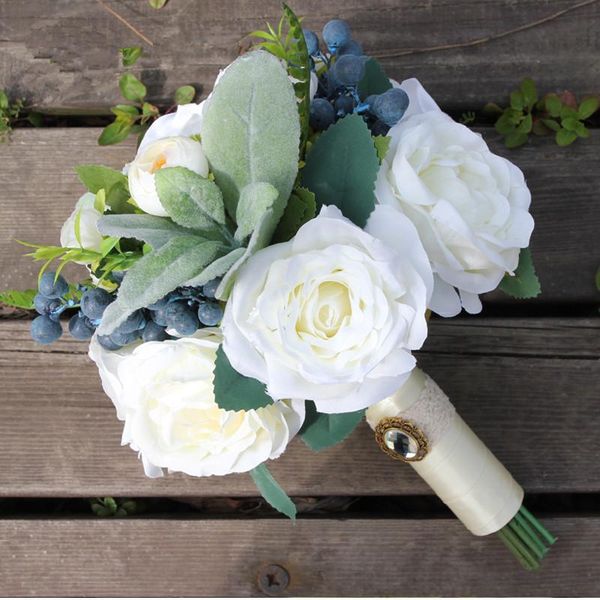 

decorative flowers & wreaths wedding flower bride hand bouquet simulation event party pography po props