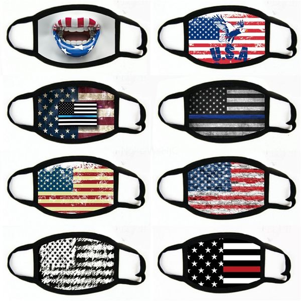 

face men soft mascherine anti-dust woman fashion black united states flag mask masks customs name#518