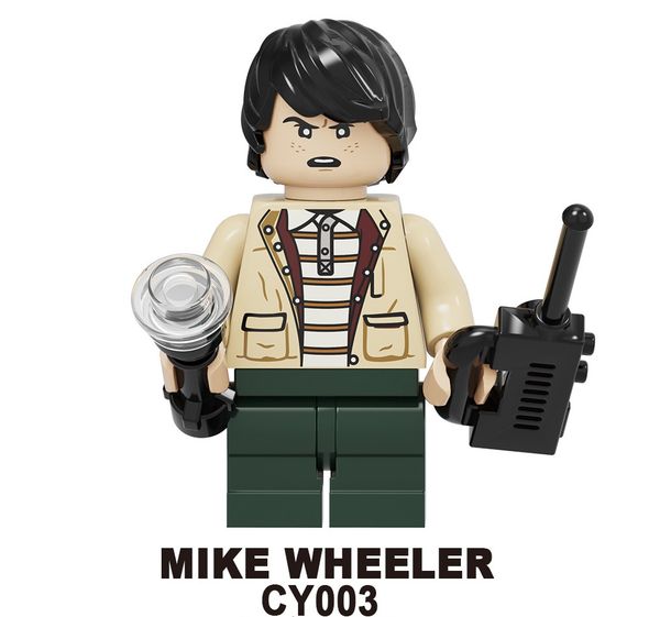 

8 styles stranger things building blocks demogorgon dustin henderson mike eleven lucas will figures kid learning toys gift