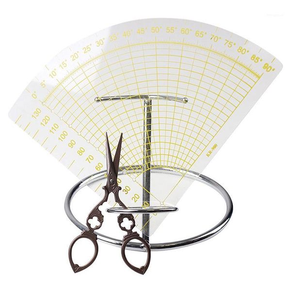 

fan-shaped patchwork ruler sector patchwork scrapbook circle fan foot seam ruler diy tailor sewing tools1, Black