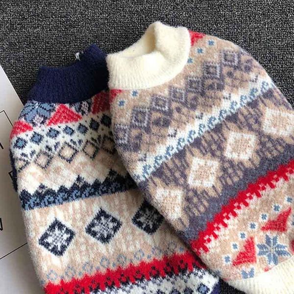 

pet autumn and winter sweater dog clothes dog sweater teddy clothes bichon winter warm pet small