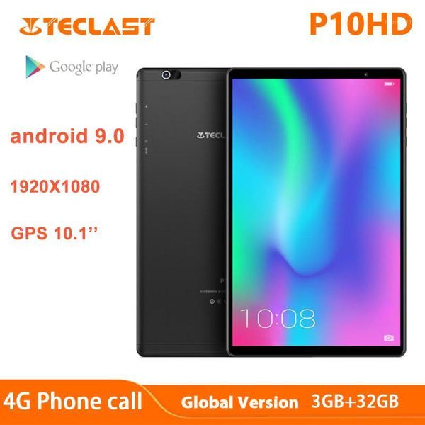 

teclast p10hd 10.1 inch 4g tablet phablet android 9.0 sc9863a octa core 3gb ram + 32gb rom bluetooth 5.0 tablet pc1