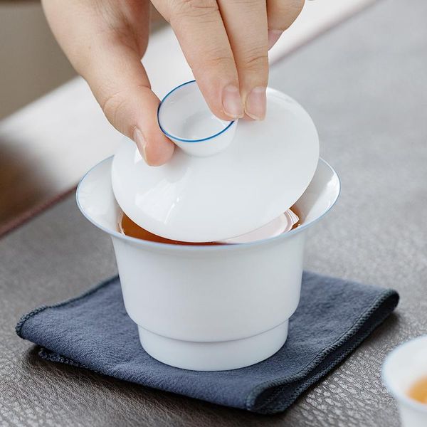 

luwu ceramic gaiwan с 2 чашками чайных наборов портативный туристический чай набор для питья luwu ceramic bbyhit