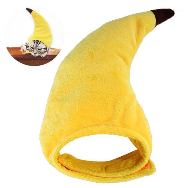 

creative funny pet dog cat cap costume banana hat new year party christmas cosplay accessories p props headwear1