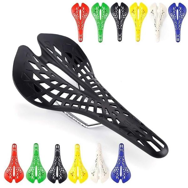 

super light plastic agents bicycle mountain bike seat pvc cushion sillin bicicleta 6 color