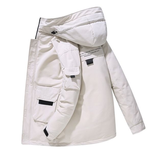 

90% white duck down jacket men coats extreme winter jacket men 201218, Black