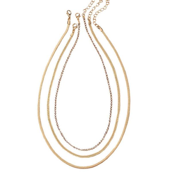 

chokers 2021 ins gold snake chain multi-layers minimalist minimalism choker necklaces korean fashion women party jewelry, Golden;silver
