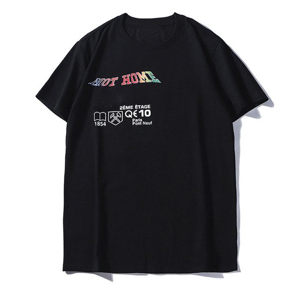 

20ss famous mens stylist t shirts summer hip hop couples short sleeves men women t-shirts size s-2xl 2 colors, White;black