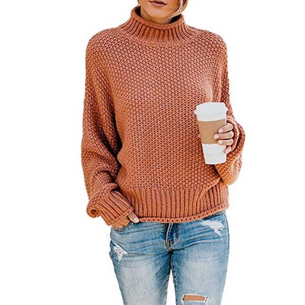 

knitted sweaters women fashion long sleeve o-neck solid casual sweater autumn and winter loose sweater pullovers, White;black