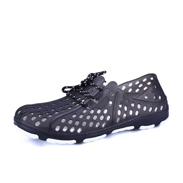 

2019 new men shoes genuine leather men sandals summer men shoes beach sandals man fashion outdoor casual sneakers large size, Red;white