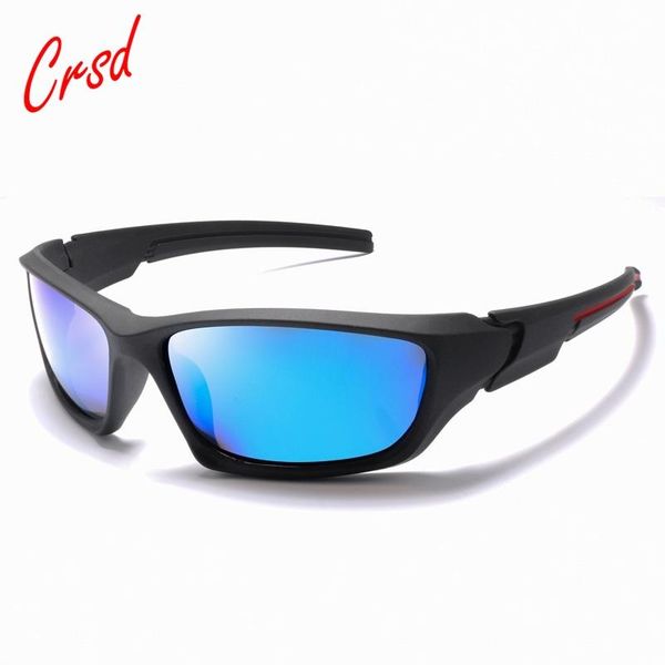 

sunglasses crsd fashion cool men's designer driving bicycle goggles shade uv400, White;black