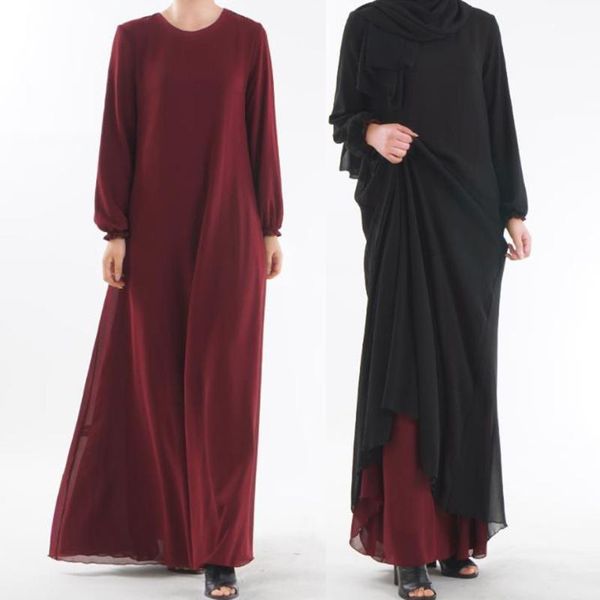 

loose muslim dress women hijab abaya turkey moroccan black red blue dubai long maxi kaftan dress turkish islamic clothes1