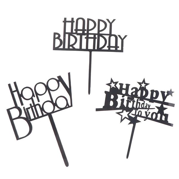 

other event & party supplies shiny happy birthday cake er lovely star cupcake ers picks decoration toothpick kids 1pc