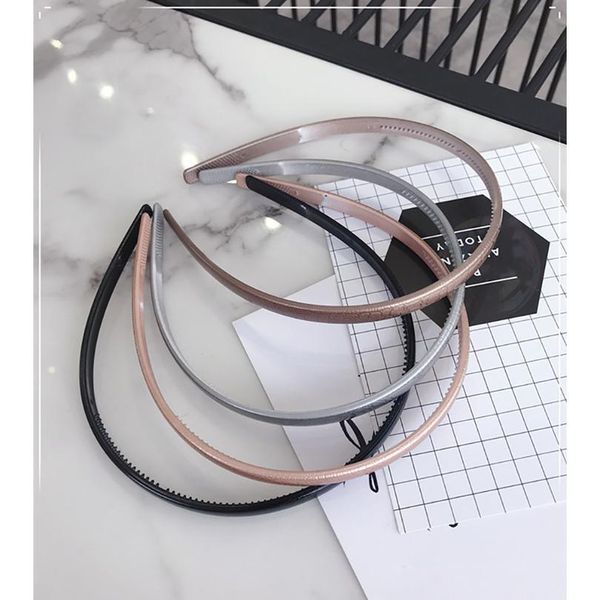 

fashion woman hairband hair accessories snake pattern non-slip glossy simple hairpin girl yoga sports headband h jllkda