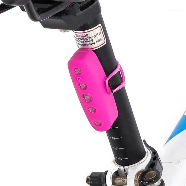 

wasafire waterproof 4 modes bike light cycling tail lamp silicone bicycle rear light safety warning lights for night riding1