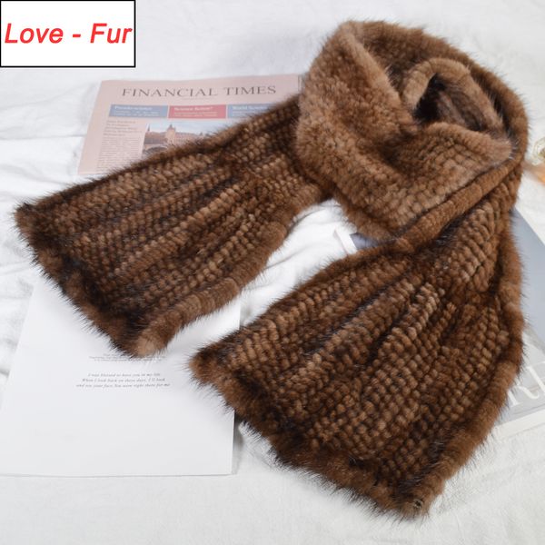 

long style winter warm real natural mink fur scarf real mink fur shawl fashion women knitted real mink fur scarf 201103, Blue;gray