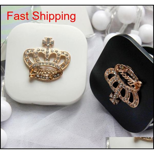 

1pc contact lens box travel portable contact lens case kit rhineston qylmjd bdefashion, Silver