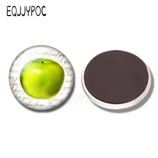 

магниты на холодильник на холодильнике фруктов и овощей милые 30 мм стеклянные купол холодильник круглый магнитный наклейка холодильник укра