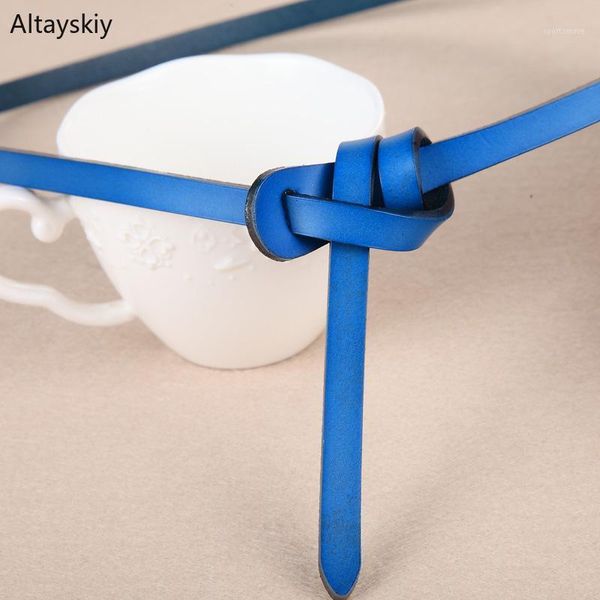 

belts women retro solid thin 2020 womens dress waist belt simple leisure trendy chic korean style new girls female all-match1, Black;brown