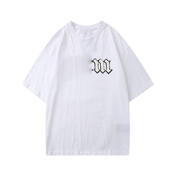 

20 ss summer new 2021 women's designer men's t-shirt flower t-shirt fashion ladies t-shirt casual wear, White;black