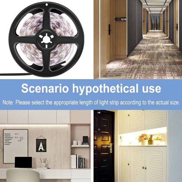 

wall lamp usb led strip light 5v flexible neon tape ribbon diode 2835 5m fita mirror for bathroom decoration