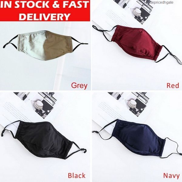 

mask cotton winter 20pcs/lot breathing anti-dust soft earloop mouth face cover outdoor riding