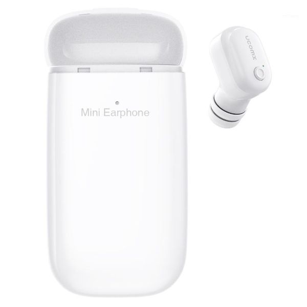 

ucomx u6e bluetooth earphone with 1000mah charging box mini wireless earphone in ear monitor earbud earpiece for1
