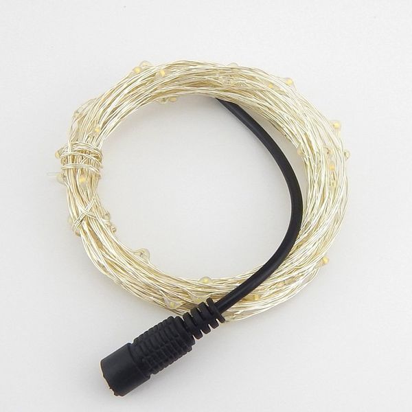 

christmas lights dc12v 5m 10m waterproof led string lights decoration lamp warm white led string fairy lights