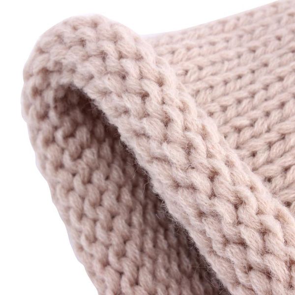 

new love mother autumn and winter children's knitted hat can be customized spot cute warm childr qylrqh, Yellow