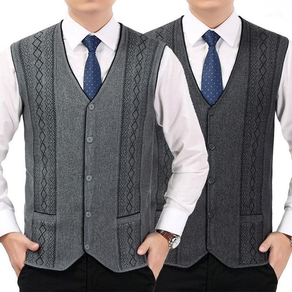 

new arrival fashion cardigan waistcoat winter thickened sleeveless sweater spring autumn v-neck thick computer knitted size -3x1, White;black