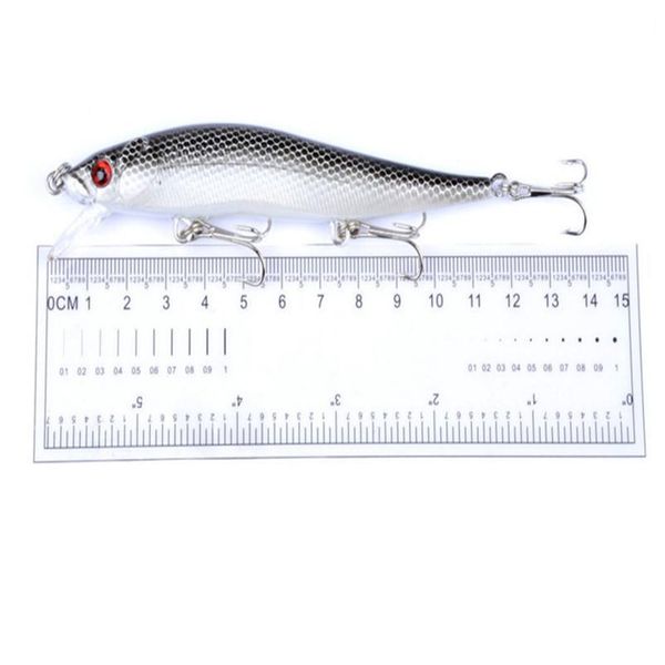 

1pcs minnow fishing lure 11.5cm 13.5g isca artificial hard wobblers bait crankbait for trout pike carp fishin qylpca