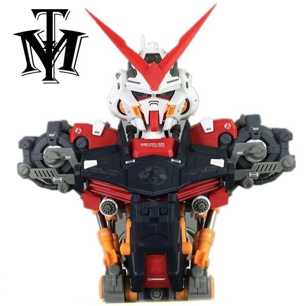 

anime model assembled head model 1/35 astray red frame gundam mbf-p02 robot brinquedos puzzle action figures kids toy gift y200421