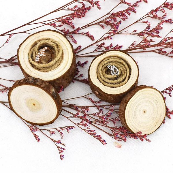 

natural wooden wedding ring box rustic wood ring box wooden ring box holder wedding bearer diy jewelry storage wmtdtl