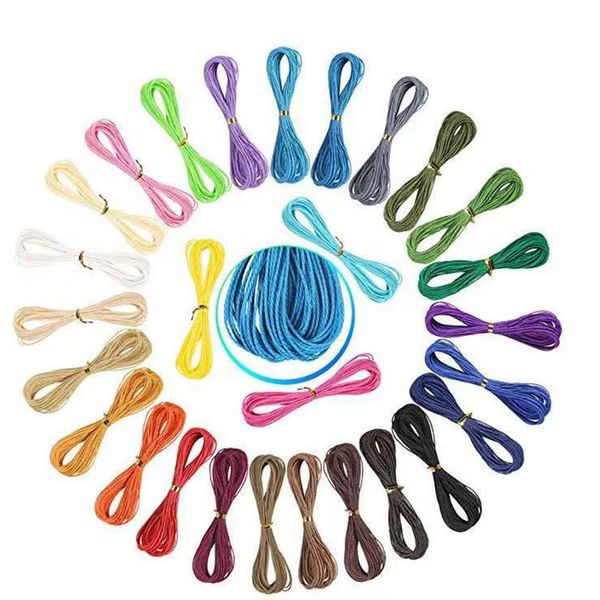 

1mm taiwan wax line diy accessories 28 color 1.5mm, Silver