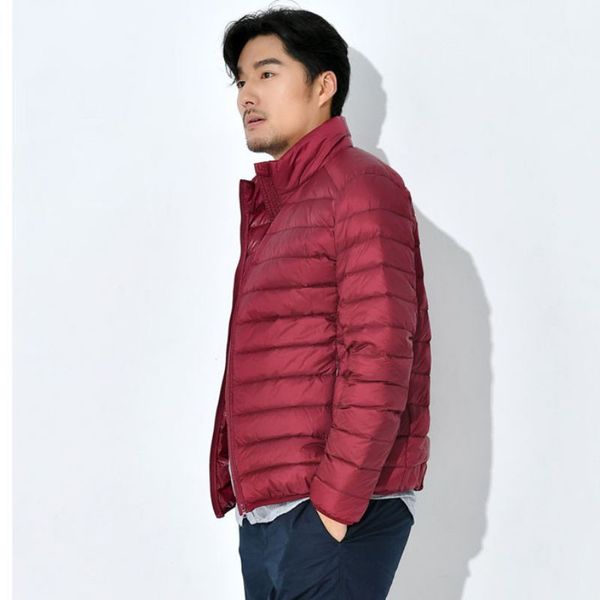

customizes puna new hooded short payment business jacket trend light down jacket q1215, Black