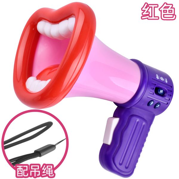

voice changer funny multifunctional recording horn children's spoof toys loudspeaker novelty toy for kid & gift