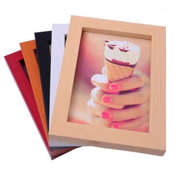 

color wood p frame, p , 4/5/6/7 inch, nordic wall decor, deskhome decor frame, you can change your ps1