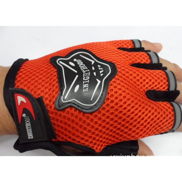 

glove cycling outdoor bicycle child sport bike half finger gloves mesh
