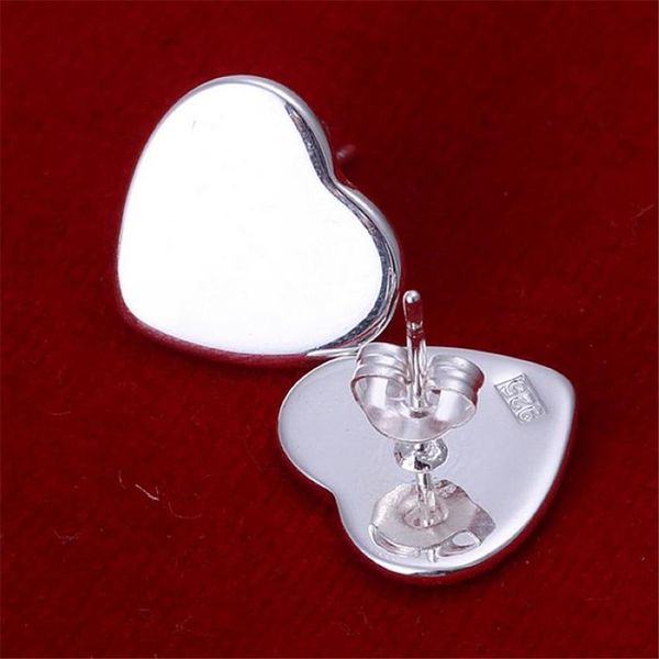 

silver color love cute women heart card stud earrings street beat wild glamor girl wedding e010 h sqcwxy, Golden