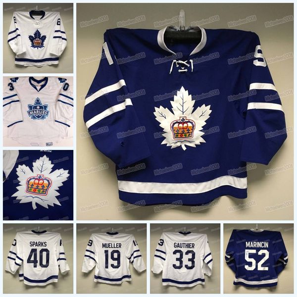 

custom toronto marlies jersey ahl nick robertson josh ho-sang joey anderson alex steeves joseph duszak brett seney curtis douglas mac hollow, Black;red