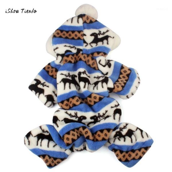 

new newly design winter autumn moose soft velvet jumpsuits tracksuits pink hoodies coat warm clothes for pets dogs new1
