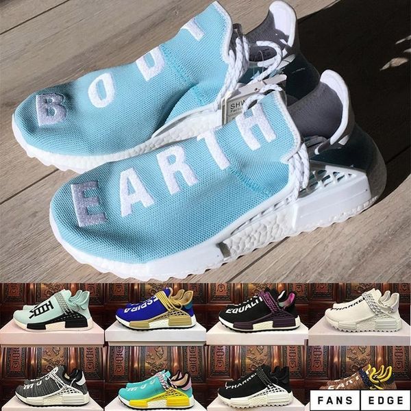 

тело земли holi cream cream race trail обувь мужчины женщины pharrell williams hu бегун равенство горе спортивный тренер sneake
