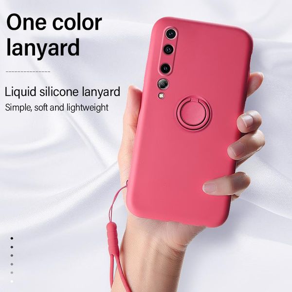 

ультратонкий силиконовый магнитный держатель чехол для телефона для xiaomi mi 10 9 9t 8 se lite pro redmi 8a стенд кольцо кольцевая крышка s