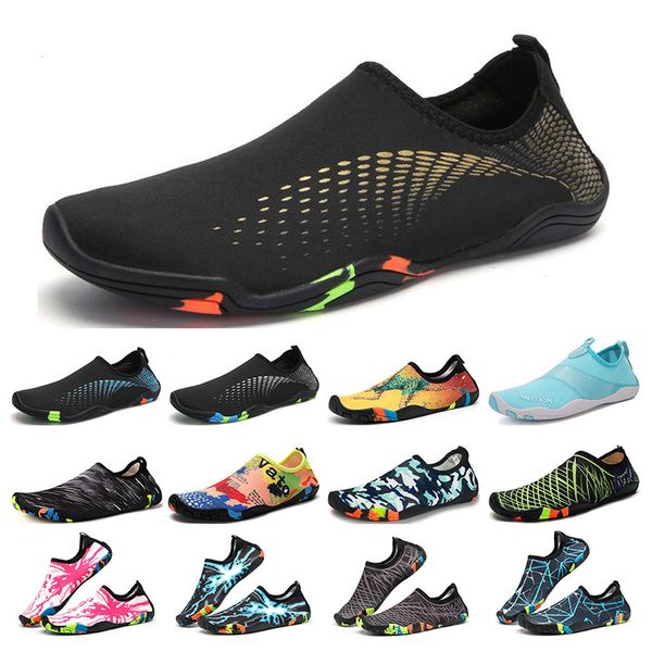 

mens swimming diving outdoor beach shoes soft-soled creek sneakers pink barefoot skin snorkeling wading fitness men women trainers size 35-4
